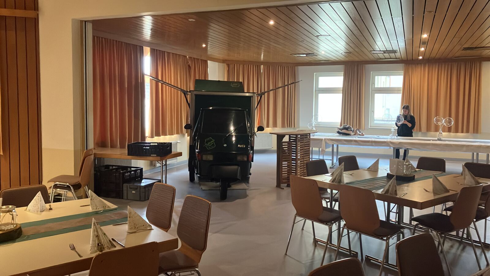 La Bottega bei einer Veranstaltung im Saal